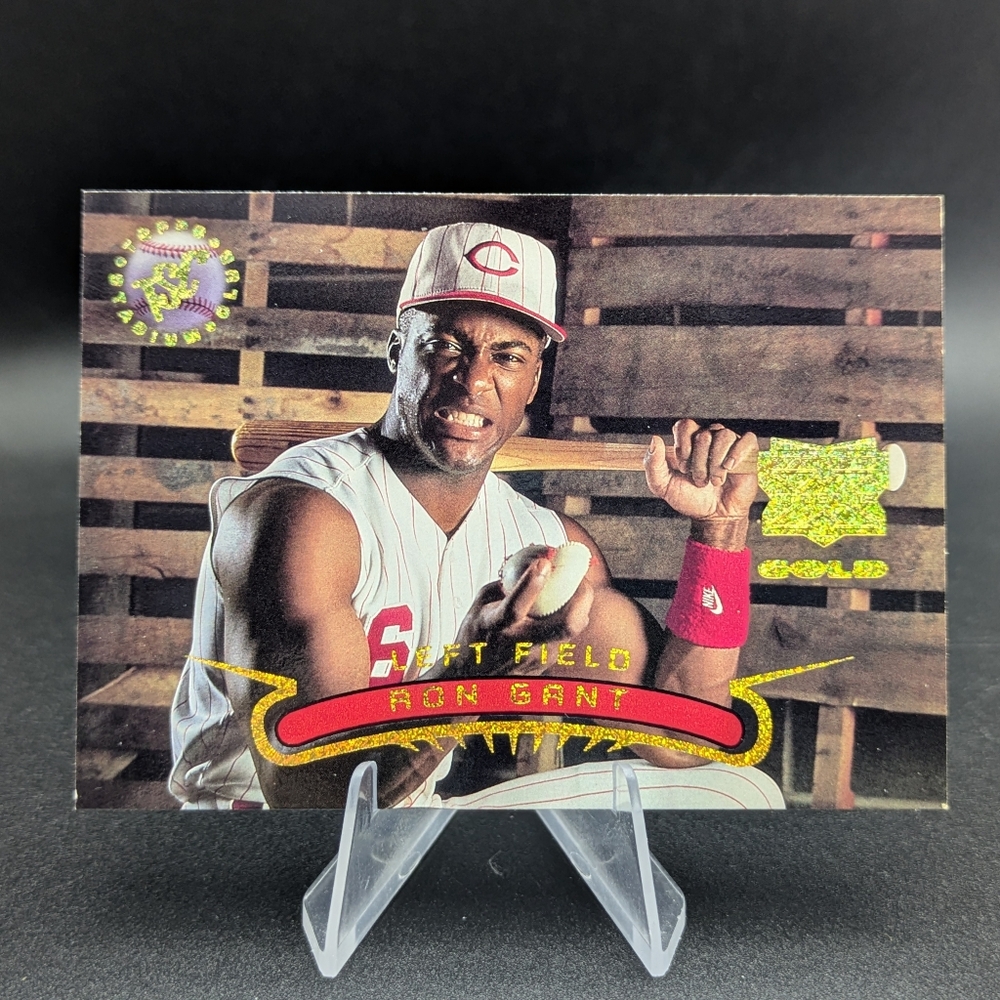 1996 Topps Stadium Club EXTREME PLAYERS GOLD Ron Gant Reds RARE INSERT PARALLEL